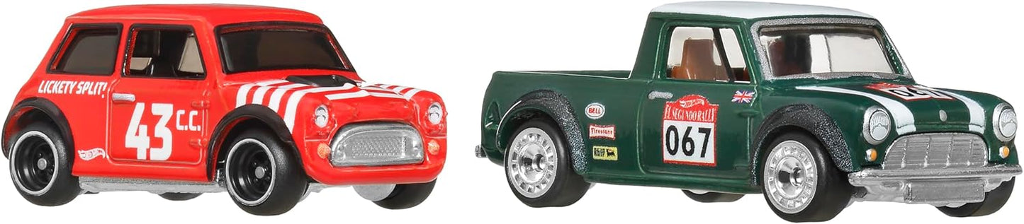 Hot Wheels Premium 2 Pack - Maurice Mini / '67 Austin Mini