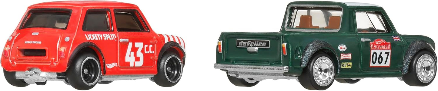 Hot Wheels Premium 2 Pack - Maurice Mini / '67 Austin Mini