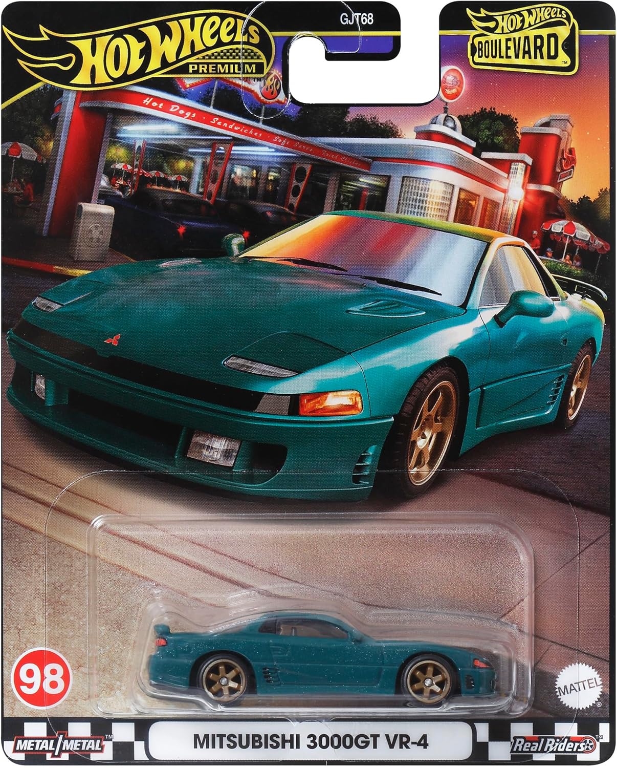 Hot Wheels HRT68 Boulevard Mitsubishi 3000GT VR-4