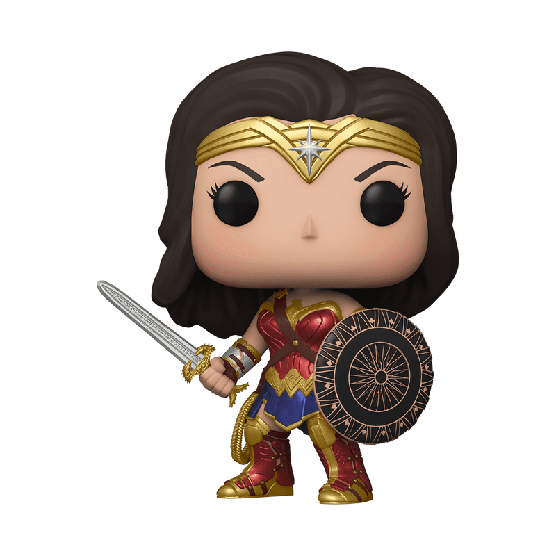 POP! DIE-CAST WONDER WOMAN WITH SWORD & SHIELD