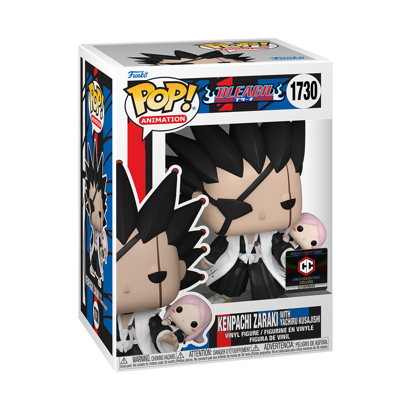 POP! KENPACHI ZARAKI WITH YACHIRU KUSAJISHI
