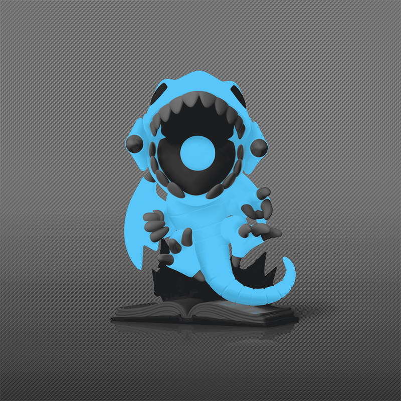 POP! SUPER BLUE-EYES TOON DRAGON (GLOW)