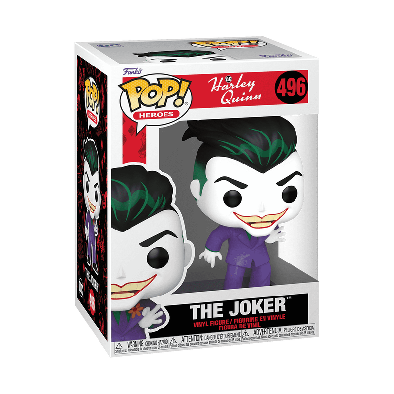 POP! THE JOKER HOLDING LAPEL