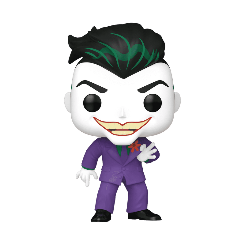 POP! THE JOKER HOLDING LAPEL