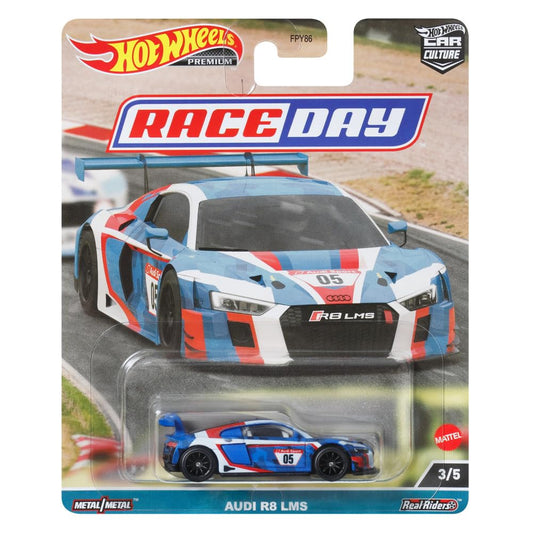 Hot Wheels Premium Car Culture – Audi R8 LMS (Race Day)