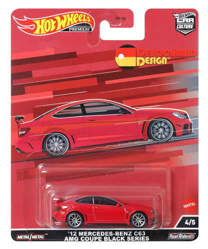 Hot Wheels Premium Car Culture – ’12 Mercedes-Benz C63 AMG Coupe Black Series