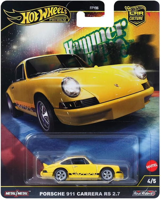 Hot Wheels HRW07 Car Culture Hammer Drop Porsche 911 Carrera RS2.7