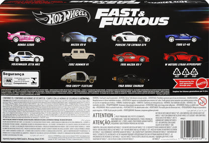 Hot Wheels Fast & Furious Vehicles 10-Pack