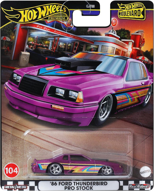 Hot Wheels HRT72 Boulevard '86 Ford Thunderbird Pro Stock