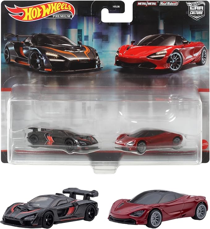 Hot Wheels Premium Car Culture Team Transport – McLaren Senna & McLaren 720S