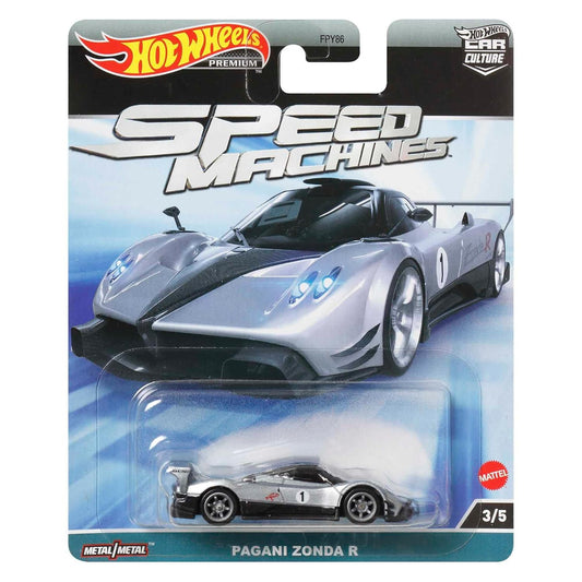 Hot Wheels Premium Car Culture – Speed Machines Pagani Zonda R