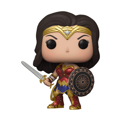 POP! DIE-CAST WONDER WOMAN WITH SWORD & SHIELD