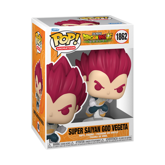 POP! SUPER SAIYAN GOD VEGETA (PUNCHING)