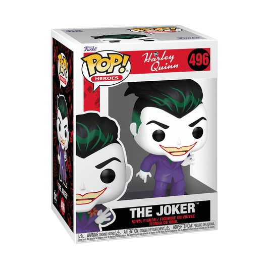 POP! THE JOKER HOLDING LAPEL