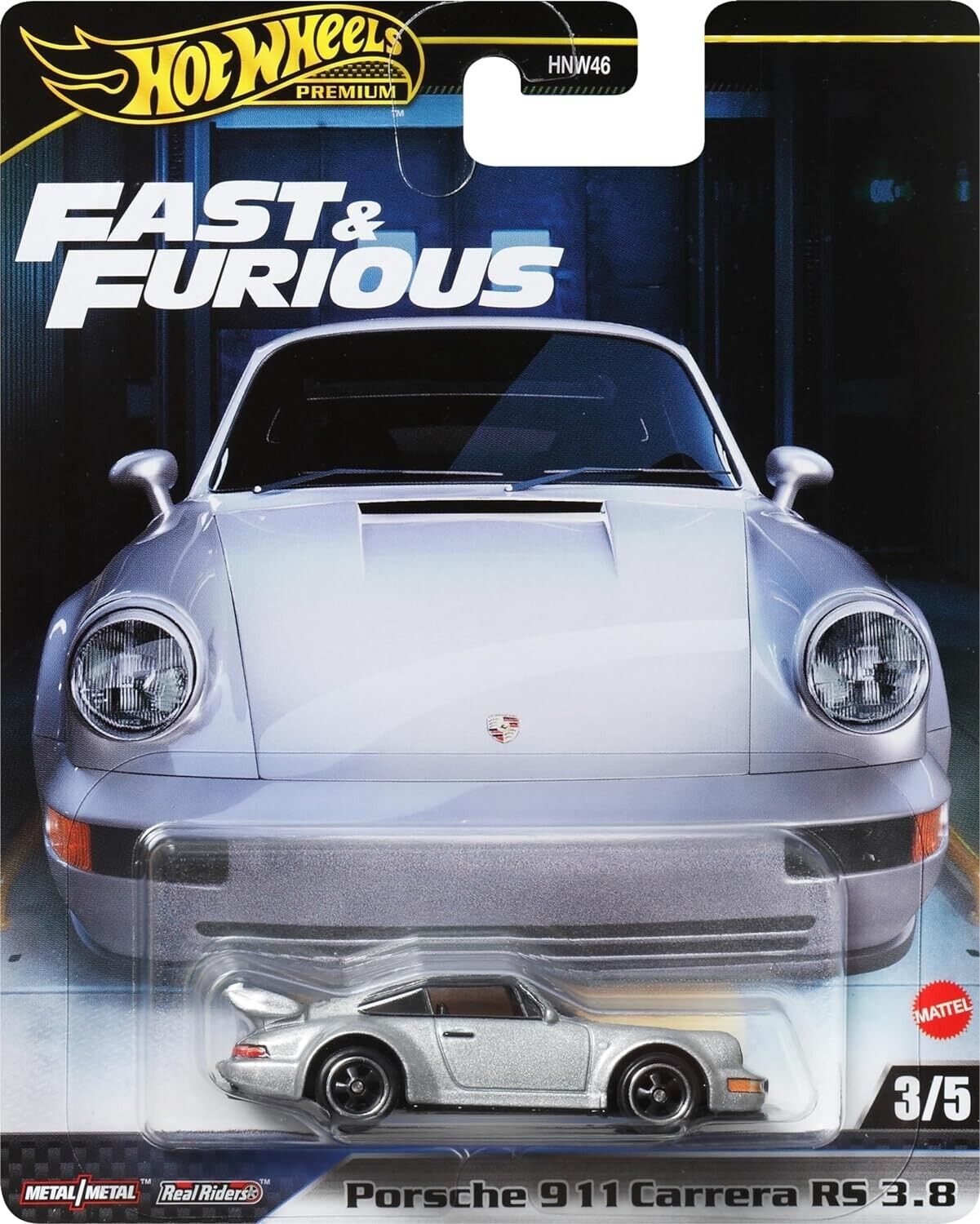 Hot Wheels Cars Premium Fast & Furious Porsche 911 Carrera RS 3.8