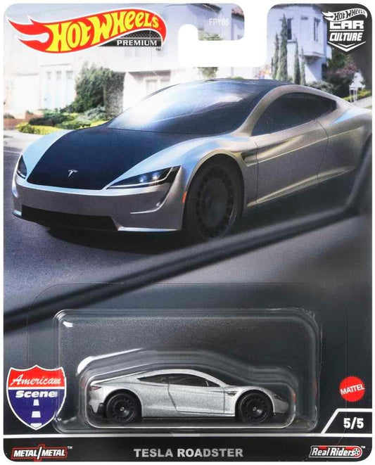 Hot Wheels HCK02 Car Culture American Scene Tesla Roadster