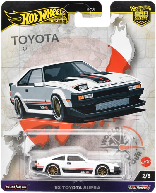 Hot Wheels HRV97 Car Culture World Tour '82 Toyota Supra Vehicle