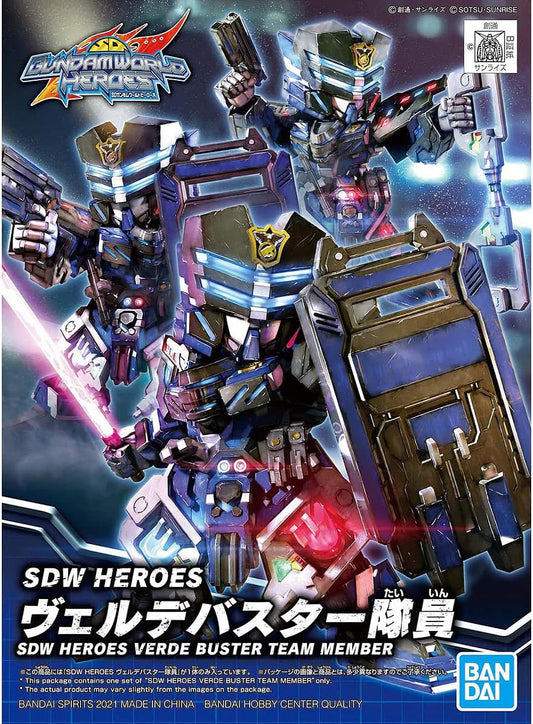 BANDAI SPIRITS SDW HEROES Sergeant Verde Buster Gundam