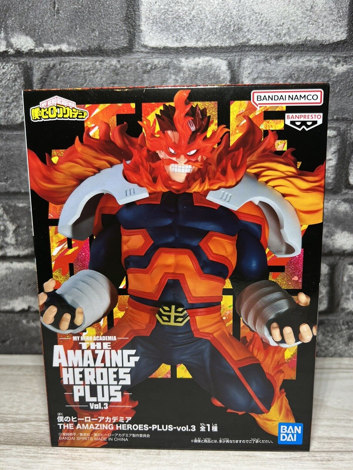 Banpresto My Hero Academia The Amazing Heroes Plus vol.3 Endeavor